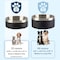 Petmaker Set of 2 Stainless Steel Dog Bowls 32oz Double Wall Insulated Non Slip Metal for Small-Medium Pets PET6425 - alternate 10