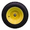 Antego 16 x 6.5-8 in Lawn Mower Tire & Wheel Assembly, Yellow, 4 PK A85380060304166508 - alternate 1