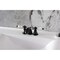 Kingston Brass Mini-Widespread Bathroom Faucet with Pop-Up Drain, Matte Black KB950APL - alternate 6