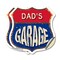 Signmission Dad's Garage, 12 inch X 12 inch, Vinyl Decal, 2PK SHI-D-2PACK-12-383-DAD - alternate 1