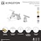 Kingston Brass Widespread Bathroom Faucet with Pop-Up Drain, Brushed Nickel KB8968CML - alternate 6