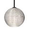 Besa Lighting Kristall 8 Cord Pendant, Glitter, Bronze Finish, 1x60W Incandescent 1TT-4616GL-BR - alternate 1