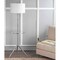 Jonathan Y Hall 62 in. Metal LED End Table Floor Lamp, Chrome JYL2012B - alternate 7