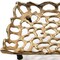 Homeroots 28" Gold Aluminum Handmade Platter 654294 - alternate 9
