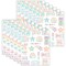 Teacher Created Resources Pastel Pop Stickers, 120-Piece Set, 12PK 8423 - alternate 1