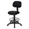 Office Star Products DC Series Sculptured Seat & Back Custom Fabric Drafting Chair, Dillon Black DC517V-R107 - alternate 7