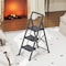 Wrightmaster 3.4 ft. Metal Folding Step Ladder, 8 ft. Reach, with Safety Lock Design 800 lb. Load Capacity ZOR-WK21A-3-DF - alternate 7