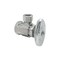 Brasscraft 1/2 in. FIP Inlet x 3/8 in. OD Compression Outlet Multi-Turn Angle Valve with Brass Stem chrome OR17ZX C - alternate 3