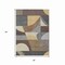 Homeroots 3' X 5' Brown Taupe And Wheat Geometric Washable Indoor Outdoor Area Rug 616718 - alternate 8