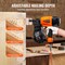 Vevor Coil Siding Nailer 1-1/4 in to 2-1/2 in 15 Degree Pneumatic Nail Gun CN65 - alternate 7