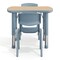 Flash Furniture 2 PC Plastic Activity Table and 2 Chairs Set, 10.5 inSeat Height-Dusty Blue YU-YCY-098-0032-RECT-TBL-DSTYBL-GG - alternate 10