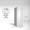 Tcl 5.7 Cu. Ft. Compact Slim Upright Freezer, Energy Efficient, Low Temperature, White TRU06M3AW - alternate 8
