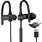 Delton Stereo Earbuds with USB Type-A and USB Type-C -Black 24ECA - alternate 1