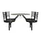 Palmer Hamilton Picnic Table PH-4S36RD-CAPBOSB - alternate 13