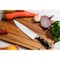 Think Outside The Plate 8'' Chef Knife with Wood Box, Stainless Steel Blade, Black TOTP-CK-1B - alternate 7