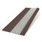 Waterlock Micromesh Flat Aluminum/SS Gutter Guard, Dark Bronze, 100ft WM-FLT-100-DBZ - alternate 1