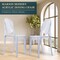 Leisuremod Marion Transparent Acrylic Modern Chair, Clear, 2PK GV19CL2 - alternate 9