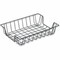 Universal Wire Metal Letter Tray, 1 Section, Letter Size Files, 10 in. x 14.13 in. x 3 in., Black UNV20071 - alternate 2