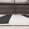 Jonathan Y Aveiro Wide Stripe Black/Cream 4 ft Round Indoor/Outdoor Area Rug SMB112B-4R - alternate 8