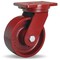 Hamilton Extra Heavy Duty Swivel Caster, 8" x 3" Metal Wheel, 3/4" Sealed Precision Ball Bearing S-EHD-83MB - alternate 1