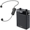 Delton Voice Amplifier with Wireless Headset, Portable Amplifier with Microphone - Black A566 - alternate 1