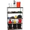 Unbranded Z-Beam 48''x72''x24'' Black Steel 5-Tier Shelving UR-245BLK - alternate 7