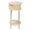 Bali & Pari Liba End Table with Scalloped Detailing and Open Shelf Storage 271-14795-ZORO - alternate 9