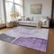 Homeroots 5' X 8' Purple Eggplant And Gray Abstract Washable Indoor Outdoor Area Rug 582027 - alternate 8