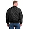 Game Workwear Men's Quilted jacket, Nylon Taffeta, Full Front Zipper, Black, M 1221-J - alternate 4