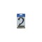 Hillman Number Distinctions 4" Bronze Zinc Die-Cast Screw-On 2 843242 - alternate 1