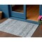 Homeroots 3' X 5' Blue And Gray Trellis Washable Indoor Outdoor Area Rug 616484 - alternate 1