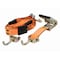 Mytee Products 2in x 9ft Ratchet Tire Strap w/ Swivel J Hooks & Rubber Pads, 4PK RST-209SHRB-HD-ORx4 - alternate 9