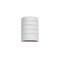 Luxury Lighting Zenia 8.5 in Ceramic Outdoor Wall Light, Punched Groove Pattern, Paintable White Bisque Finish, 2PK (2) 100-01-W-ud-7 - alternate 3