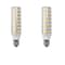 Bulbrite 70w Equivalent Dimmable Clear Mini T6 Candelabra Screw Base (E12) LED Mini Light Bulb, 2700K, 2PK 862642 - alternate 1