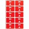 Smead Label, Accs, "A", Red, 100Ct Pk SMD67171 - alternate 2