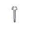 Auveco #8 x 3/4in Hex Washer Head Teks Tapping Screw Zinc, 100PK 9612 - alternate 1