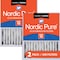 Nordic Pure 16x20x5 Plus Carbon Pleated Air Filter, High Capacity, MERV 15, 2 PK 16x20x5HM15+C-2 - alternate 1