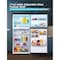 Black&Decker 20.1 cu. Ft. Top Mount Refrigerator / Freezer- Black BR2010JB - alternate 7