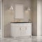 James Martin Vanities Bellshire 48" Single Vanity, Bright White w/ 3 CM Charcoal Soapstone Silestone Top 660-V48-BW-3CSP - alternate 9