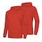 Protectx Sun Protection Hoodie, Polyester, Red, S, 2 PK HD-APL130-RD-02-S - alternate 1