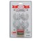 Range Kleen White Replacement Electric Range Knob Kit (4 Piece) 8134 - alternate 2
