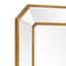 Homeroots Recatngle Gold Leaf Mirror With Angled Corners Frame 383725 - alternate 8