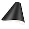 Z-Lite Aria 1 Light Pendant, Matte Black/Matte Black & Inner White, 12 In W x 11 In H 1952P12-MB - alternate 6