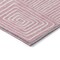 Homeroots 5' X 8' Pink And Ivory Geometric Washable Indoor Outdoor Area Rug 600769 - alternate 9