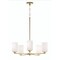 Afx Leo 5-Light Med Base Chandelier, Light Antique LEOP24MBLB - alternate 1