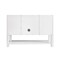 James Martin Vanities Breckenridge 48" Single Vanity, Bright White, w/ 3 CM Tajnar Eclos Top 330-V48-BW-3TJR - alternate 9