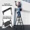 Wrightmaster 4 ft. Steel Lightweight Step Ladder, 9 ft. Reach, with Tool Platform, 300 lb. Load Capacity Type IA ZOR-GJ4BT1 - alternate 4