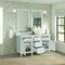 James Martin Vanities Lorelai 60'' D Vanity, Bright White w/ Jasmine Pearl Silestone Top w/FreePower Wireless Charger 424-V60D-BW-FEJP - alternate 10