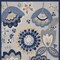 Homeroots 8' X 11' Blue And Gray Floral Indoor Outdoor Area Rug 546840 - alternate 9