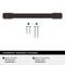 Amerock Triomphe 5-1/16 inch (128mm) Center-to-Center Oil-Rubbed Bronze Cabinet Pull, 25PK 25VMP37092ORB - alternate 4